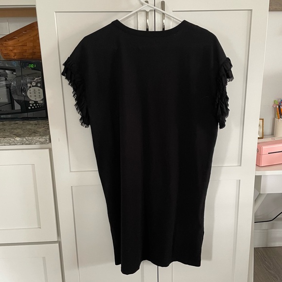 Current/Elliott The Recrafted Ruffle Dress - Picture 5 of 7